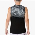 Summer Gradient Hole Sleeveless Sports Vest