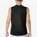 Solid Color Round Neck Breathable Sports Vest