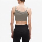 Cross-Back Seamless Sports Bra