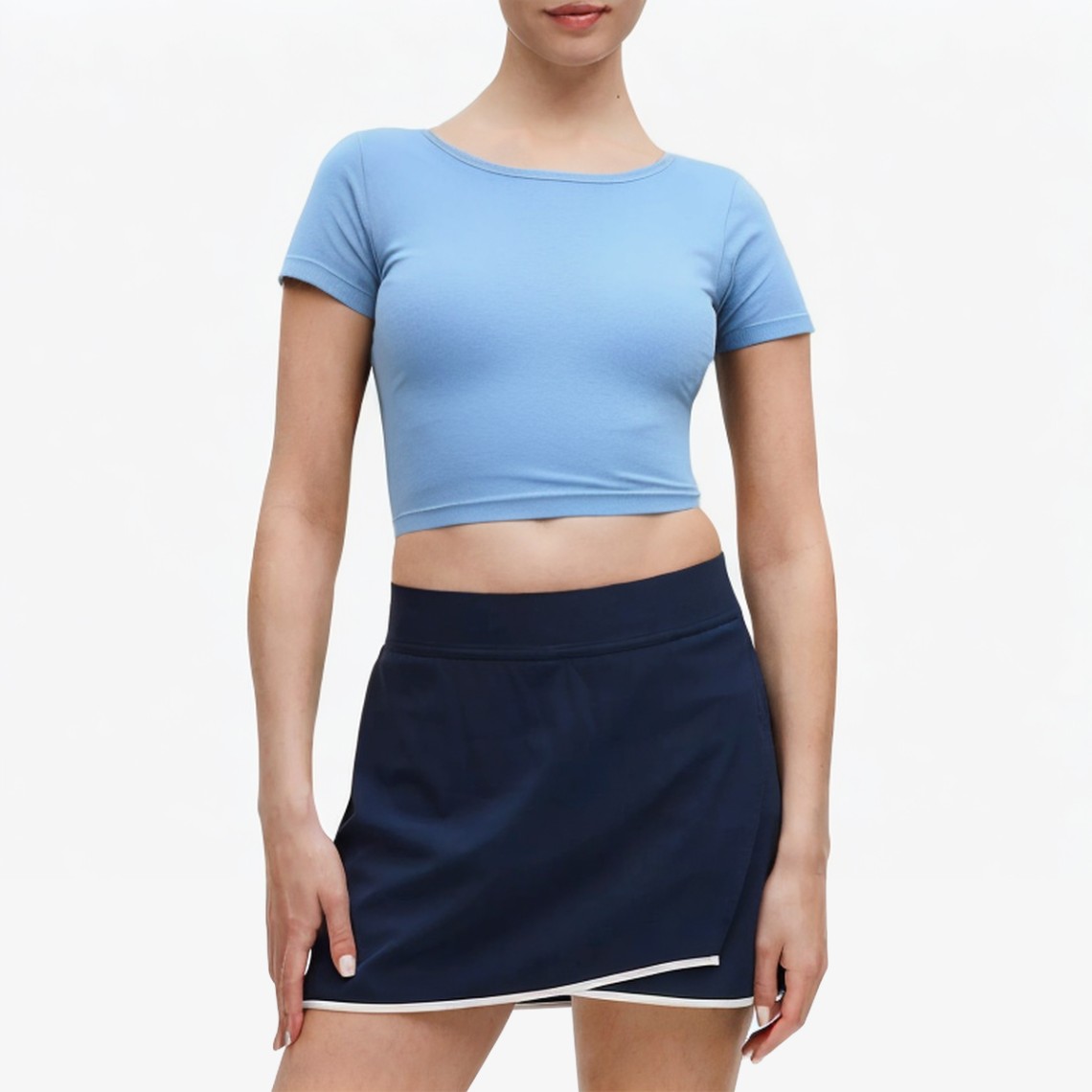 Yoga Short Sleeves With Chest Pad