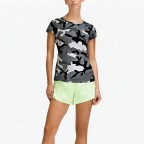 Cotton Camouflage Sports Short Sleeves
